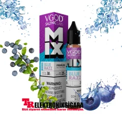 VGOD Mix Serisi Blue Razz İced Premium Salt Likit 30ml